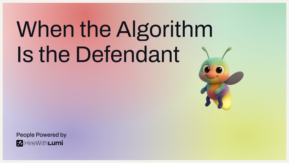 When the Algorithm Is the Defendant