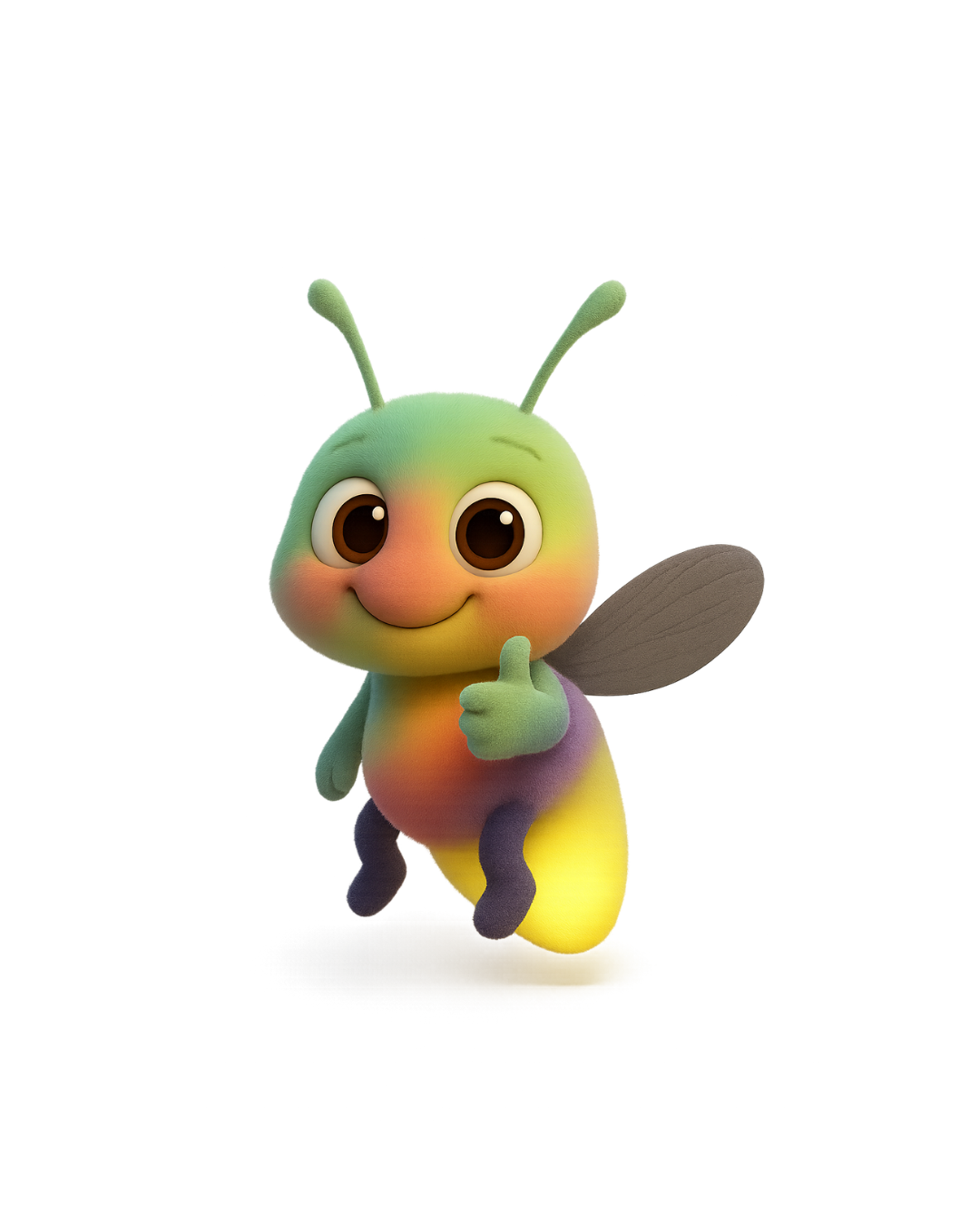 Lumi giving a thumbs up