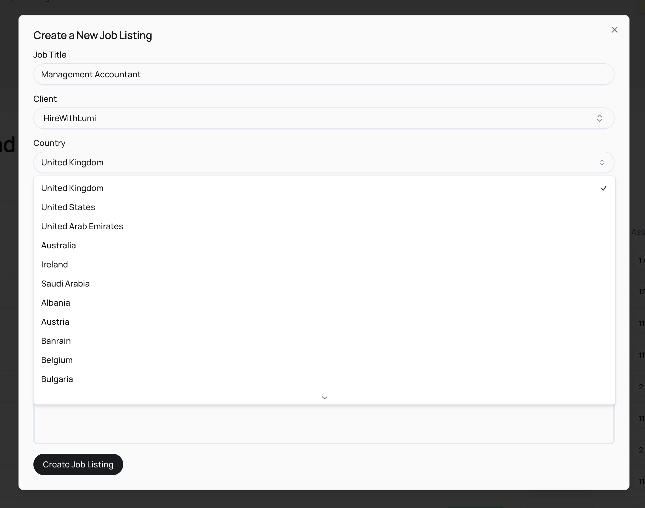 Transparency built in.